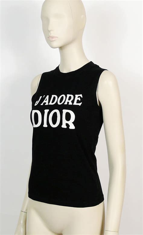 dior tank too|christian dior tank top.